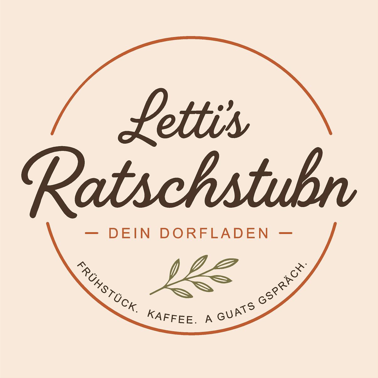 Logo von Letti's Ratschstubn – Dein Dorfladen. Frühstück, Kaffee, a guats Gspräch.